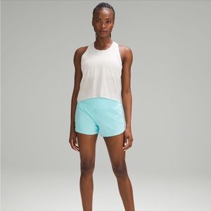 Lululemon Speed Up Short 4” Cyan Blue